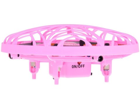 Zdalnie sterowany dron DYSK RC0653 - sterowanie ręką, podświetlenie LED