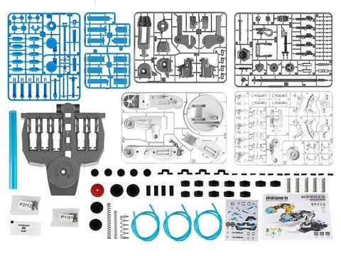 Zestaw edukacyjny - Zrób to sam ROBOT 3w1 Hydrauliczne ramię 220 ele ZA4199