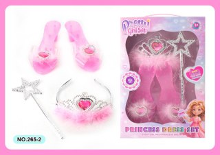 Zestaw Stylizacji Dla Księżniczki Buty i Kolia