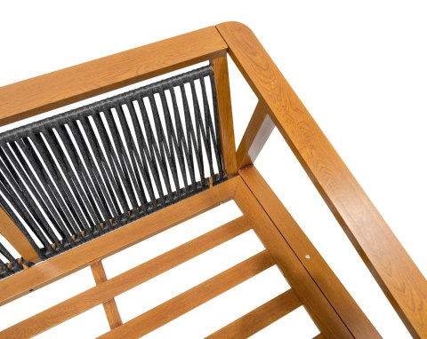 Zestaw mebli ogrodowych Modern Delight 4w1 aluminium Stolik + 2 Sofy + Fotel