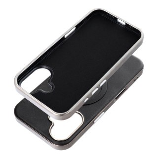 Etui na iPhone 14 Gentleman Mag Cover zgodne z MagSafe czarne