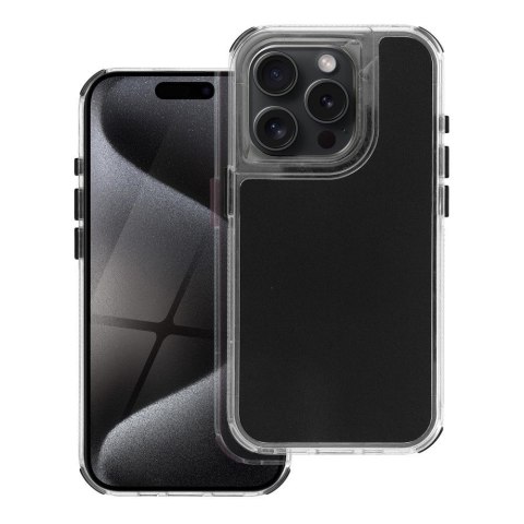 Etui na iPhone 15 Matrix czarne