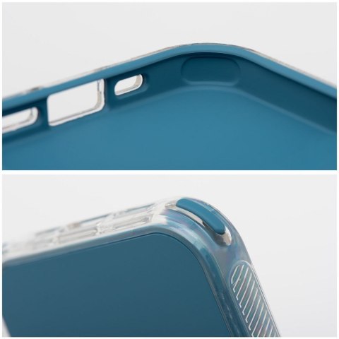 Etui na iPhone 15 Matrix niebieskie
