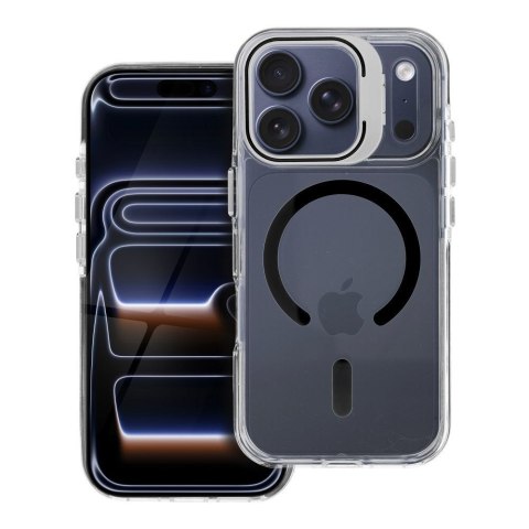 Etui na iPhone 15 PRO Lens Mag Cover zgodne z MagSafe czarne