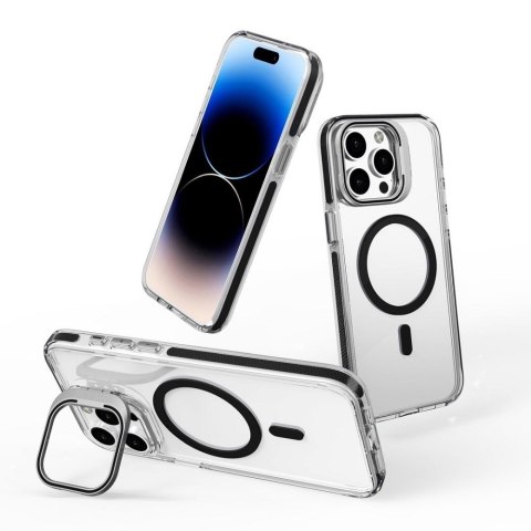 Etui na iPhone 15 PRO Lens Mag Cover zgodne z MagSafe czarne
