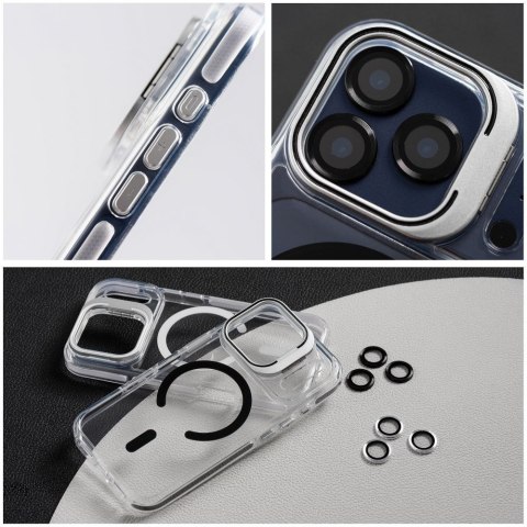 Etui na iPhone 15 PRO MAX Lens Mag Cover zgodne z MagSafe czarne