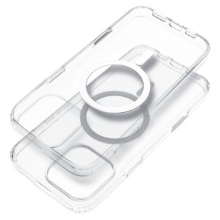 Etui na iPhone 16 PLUS Clear Case 2 mm Mag Cover zgodne z MagSafe (camera protection) transparentne