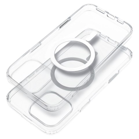 Etui na iPhone 16 PLUS Clear Case 2 mm Mag Cover zgodne z MagSafe (camera protection) transparentne