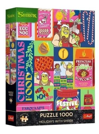 Puzzle 1000 Święta ze Shrekiem TREFL