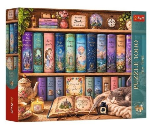 Puzzle 1000 Tea Time: Romantyczne opowieści TREFL
