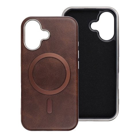 Etui na iPhone 18 Pro / 17 Pro Gentleman Mag Cover zgodne z MagSafe brązowe