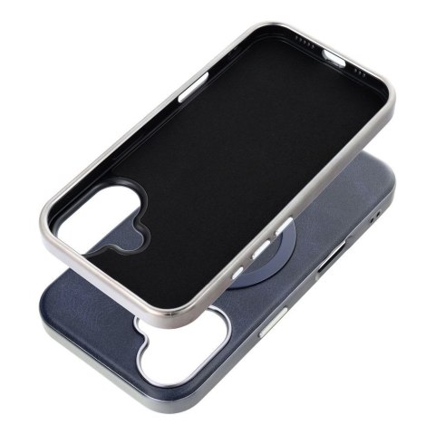 Etui na iPhone 18 Pro / 17 Pro Gentleman Mag Cover zgodne z MagSafe granatowe