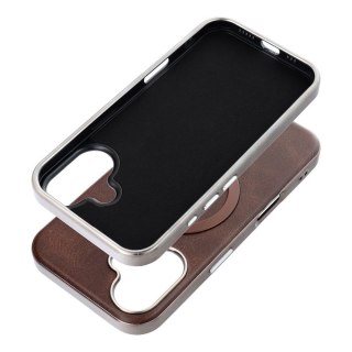 Etui na iPhone 18 Pro Max / 17 Pro Max Gentleman Mag Cover zgodne z MagSafe brązowe