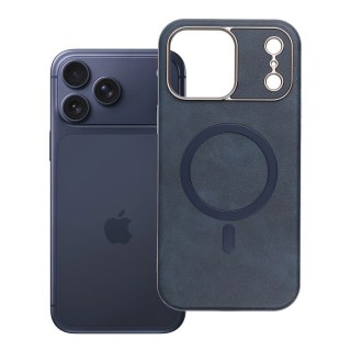 Etui na iPhone 18 Pro Max / 17 Pro Max Gentleman Mag Cover zgodne z MagSafe granatowe