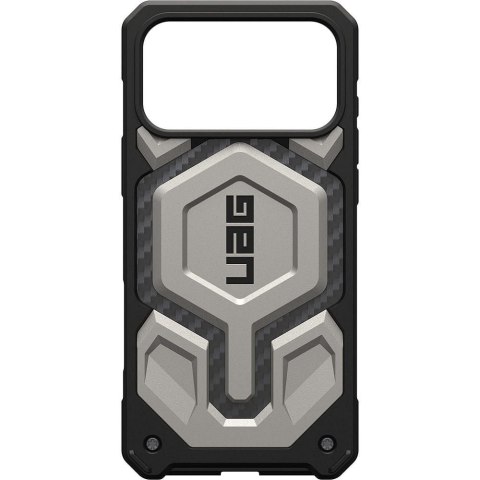UAG Urban Armor Gear futerał Monach Pro kompatybilny z MagSafe do IPHONE 18 Pro Max/17 Pro Max titanium