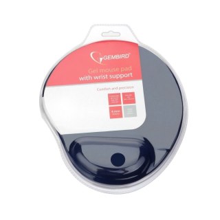 Podkładka ergonomiczna pod nadgarstek pod mysz MP-GEL-BLUE 260x220 niebieska