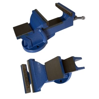 Imadło warsztatowe 125 mm żeliwne z kowadłem precyzyjne masywne 9kg
