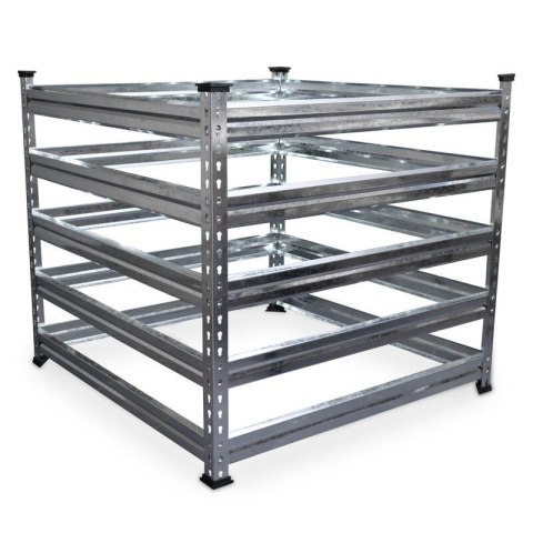 Kompostownik 90x90x93cm stal ocynkowana dużej pojemności