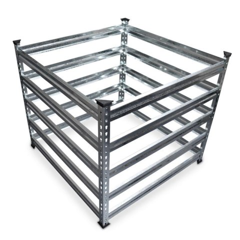 Kompostownik 90x90x93cm stal ocynkowana dużej pojemności