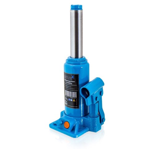 Podnośnik hydrauliczny 5t butelkowy tłokowy 180 295 mm stalowy kompaktowy