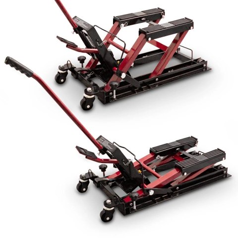 Podnośnik motocyklowy 680 kg stabilny mobilny trwały wszechstronny stabilny