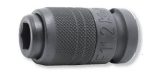 Adapter udarowy z blokadą, kwadrat 1/2" na sześciokąt 7/16'', KOKEN - KO-KEN 14142-F11.2