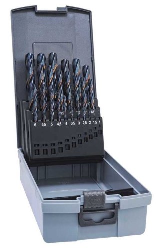 Zestaw 25szt wierteł HSS do metalu 1-13 mm, Sprint Master KP-25, ALPEN 0000812321100