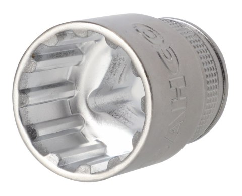 Zestaw nasadek 1/2" BAHCO S240-SPL metrycznych z grzechotką, profil Spline, 24szt