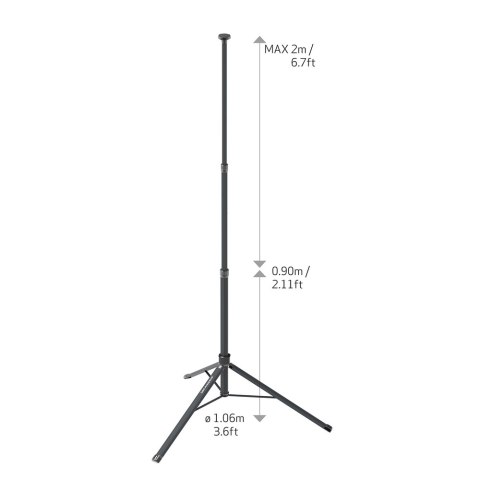 Lampa robocza MULTI-LED z statywem 2m, 4000 lumenów, 29 W, NOVA 4, Scangrip 49.0594