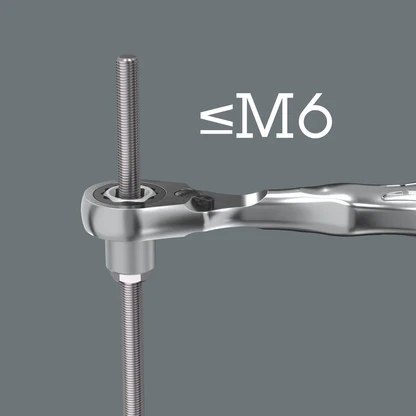 Zestaw 11szt. nasadek sześciokątnych 1/4" z napędem sześciokątnym 11 mm, rozmiary 4-13 mm, Zyklop Mini 2 w 1 - Wera 05135021001